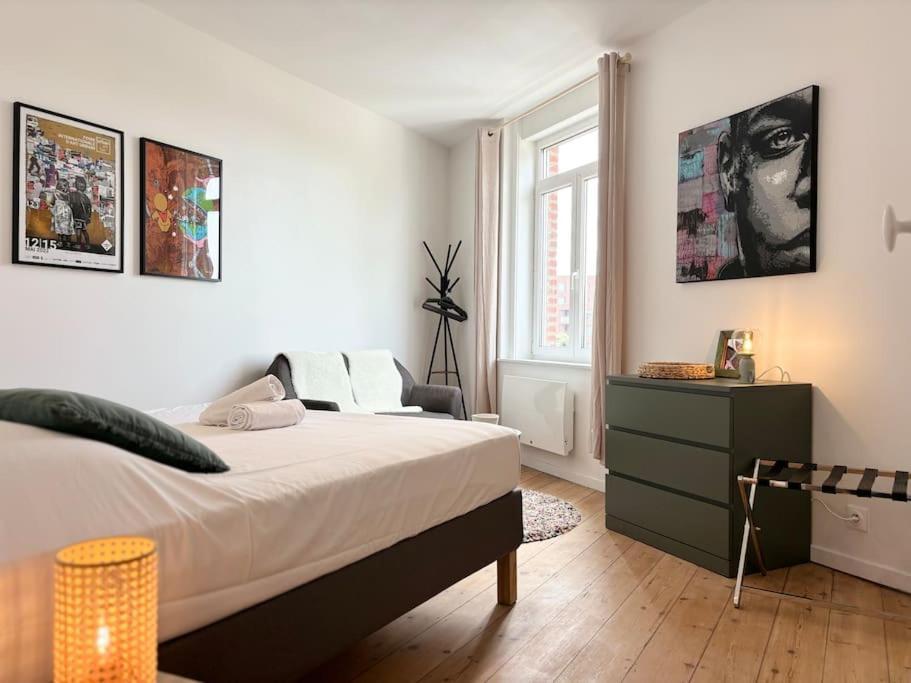 Maison Renovee 4 Personnes - Prox Lille Marquette-les-Lille Bagian luar foto